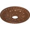 Ekena Millwork Warsaw Ceiling Medallion (Fits Canopies up to 3 1/2"), 18"OD x 3 1/2"ID x 1 3/8"P, Polished Copper CM18WAPOS - alternate 2